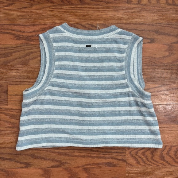 O'NEILL Women's Knit Button Front Crop Tank Top - Picture 4 of 4